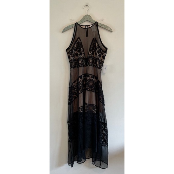 NWT Foxiedox Tristan Lace & Chiffon Maxi Dress - Picture 2 of 8
